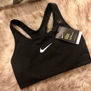 NWT- black Nike sports bra